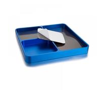 Veste del supporto per viti in metallo magnetico vassoio per utensili e parti RC(Blue)