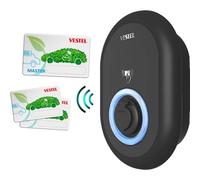 Vestel eMobility - Stazione di ricarica per auto Wallbox EVC04-AC22, tipo 2, Mode3, RFID, 3 x 32 A, 22 kW