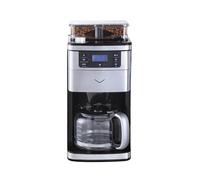 Vestel FCMG7080 X Fresh Grinding - Macchina da caffè con filtro in acciaio inox, macinatura fine e grado di macinazione selezionabile, 900 W, fino a 12 tazze/ca. 1,5 litri, in acciaio inox