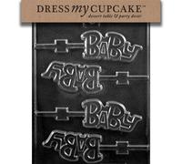 Vesti il ??mio cupcake baby lecca -lecca cioccolato stampo - b055