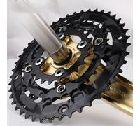 Vestibilità sicura e prestazioni di lunga durata 22T 32T 42T 44T 104BCD Bike MTB corona (44T)
