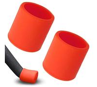 Vestigia® - 2X Cavalletto Copertura in Gomma Calzino Compatibile per Xiaomi Mi3 M365 1S Essential Pro2 AOVO - Scooter Elettrico Parcheggio Calzino per Stand (Rosso)