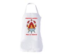 Vestin Grembiule da cucina - Premio Nobel per la brace - realizzati con materiali e finiture di alta qualità che garantiscono la massima durata (Cotone, Nero)