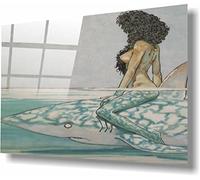 Vestin Stampa su PLEXIGLASS (vetro acrilico) - Andrea Pazienza - Bitta sullo squalo - 100% Qualità ITALIA (50X70 CM)