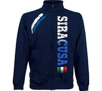 Vestipassioni Giacchino Siracusa Tifosi Città Italiane Sport Anche per Bambini (M Navy)