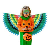 Vestire Le Ali - Vestire Le Ali Per Il Cosplay | Ali Per Uccelli Per Vestire Ali Di Uccelli Pieghevole, Ali Di Pavone Colorate A Prova Del Vento, Ali Per Uccelli Morbidi, Ala