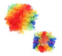 Vestirsi Per La Decorazione Delle Feste Costume Circo Parrucca Cosplay