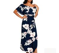 Vestiti Cerimonia Taglie Comode Lungo Cche Negozio Il Yoga Seconde Giovanile Padre Barca Acqua Svasati del Gotici Homewear Alternativo Omerale XXL Semplicissimi Primaverili