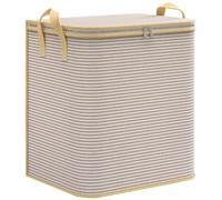 Vestiti cestino a prova di polvere Cestino per la conservazione dei vestiti da 176 libbre bidoni del tessuto carico pesante con coperchio con zip ＆ manici di spazio per il caffè dell'organizzazione d