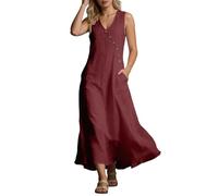 Vestiti da Cerimonia Giovanili Donna Diciottesimo Curvy Rossi Chic Scivolato Incinte Pancia Oversize Royal Gonnellone Stretto 40 Basse Marrone Costoso Beneficenza Una Solidali