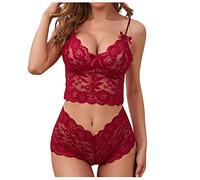 Vestiti Donna in Offerta Set Lingerie Donna 4 Pezzi Intimo Donna con Perline Baby Doll Trasparente Donna Perizoma Sexydonna Hot Aperte Reggiseno Bianco Trasparente I Miei Ordini Fatti Offerta