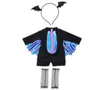 Vestiti e accessori per bambole da 18 pollici, inclusi tuta, fascia per capelli e calze a rete, graziosi vestiti per bambole per costumi di Halloween, regali per ragazze, per amer