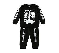 Vestiti Halloween Bambina Scheletro Tuta Da Carnevale Cosplay Bambino Bambina Pagliaccetto Da Scheletro Per Ragazzi E Ragazze Set Di Halloween Body Baby Costume Bimbo Bimba Per Feste Di Carnevale