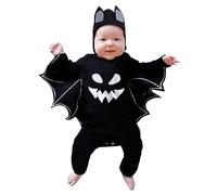 Vestiti Halloween Bambino Pipistrello Jumpsuit Scheletro Bimbo Bimba Vintage Tuta Di Halloween Per Ragazzi E Ragazze Unisex Body Vestito Bambino Stampa Costume Neonati Da Carnevale Cosplay 2025