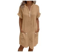 Vestiti Mare Donna Vestito Donna Corto Prendisole Cotone Trekking Midi Spiaggia Matrimonio Cerimonia Domna Cerimonia Estate Tuta Eleganti da Cerimonia Minidress Leggero