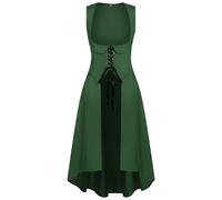 Vestiti Medievale Da Donna Maxi Abiti Halloween Cocktail Costume Cosplay Principessa Carnevale Lungo Vestito Vittoriano Donna Cerimonia Curvy Per Feste, Compleanni E Party Di Halloween