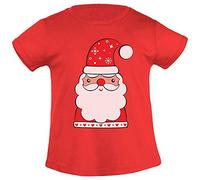 Vestiti Natalizi per Bimbi - Dolce Babbo Natale T-Shirt Maglietta Bambina 5-6 Anni Rosso