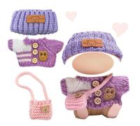 Vestiti per Bambole di Peluche da 17 cm, Vestiti per Peluche, Vestiti per Bambole in Peluche, Vestiti per bambole 17 cm, Ragazzi e ragazze per i migliori regali