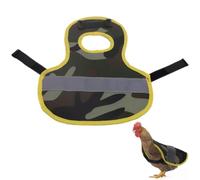 Vestiti per pollo, gilet riflettente ad alta visibilità, regolabile, comodo grembiule, paraschiena riflettente per pollo e
