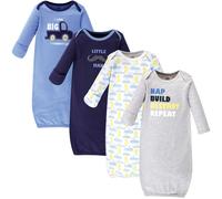 Vestitini unisex in cotone per neonati Luvable Friends, adatti per prematuri e neonati