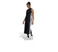 Vestito abito dress DONNA Adidas Essentials 3-Stripes Long Racerback Nero