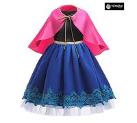 Vestito Anna 2 Bambina Frozen Compleanno Carnevale Birthday Dress FV0079