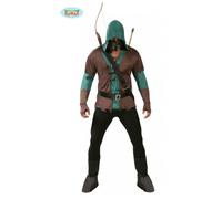 Vestito Arciere Costume Assassin'S Creed Robin Hood Principe Dei Ladri