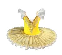 Vestito Ballerina Bambina Tutu Ballerina Body Ginnastica Artistica Ragazza Senza Maniche Vestiti Danza Classica da Balletto Leotards Dancewear Abito da Ballo Saggio 1-14 Anni