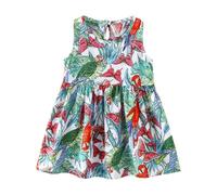 Vestito Bambina, Abiti per L'Uso Quotidiano Stile Casual Comodi Ed Eleganti Ideali per La Primavera E L'Estate Perfetti per Le età 3-12 Facili da Pulire E Mantenere Abito (Multicolour 2-3 Years)