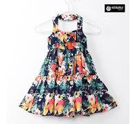 Vestito Bambina Abito Principessa Girl Summer Flower Princess Dress DG0044C P