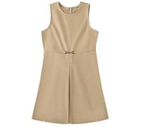 Vestito Bambina Estivo Elegante, Classico Abito Scolastico Grembiule Scozzese con Scollo A V E Spalline Regolabili per L'Anno Accademico E L'Uso in Campus Adatto per età Compresa tra 6 E 17 Anni