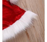 Vestito Bambina Natale 8 Anni - Toddler Baby Kids Girls Cute Christmas Dress Christmas Xmas Party Fleece Dress Abiti Invernali alla (Red 2-3 Years)