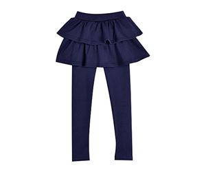 Vestito Bambina-Ragazze per Bambini Calde E Carine Culottes per Torte Leggings con Pantaloni con Gonna A Tutu con Volant Leggings Senza Piedi per Bambine con Pantaloni con Gonna con Tutu con Volant