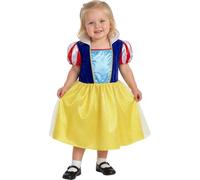 CARNEVALE HALLOWEEN VESTITO BIANCANEVE SETTE NANI PRIMA INFANZIA NEONATO NANO