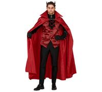 VESTITO CARNEVALE DIAVOLO TRAVESTIMENTO HALLOWEEN UOMO - 1174