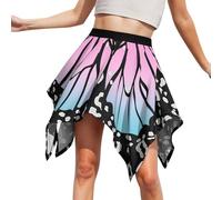 Vestito Carnevale Farfalla Donna Vestito Farfalla Pulcinella Maschera Di Cerchio Per Costume Da Maschere Adulti Ali Vestiti Ape Bambina Fata Corta Gonna Animale Xxl Arlecchino Ragazza Unicorno