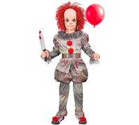 COSTUME KILLER CLOWN TAGLIA 11/13 ANNI