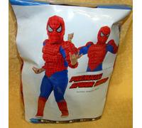 VESTITO CARNEVALE PREMIUM SPIDERMAN UOMO RAGNO HERO 8-10 anni cod.17236