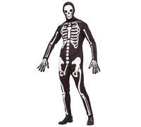 VESTITO CARNEVALE SCHELETRO ARRAPATO TRAVESTIMENTO HALLOWEEN UOMO - 0369