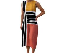 Vestito Celeste Cerimonia 2025 Damigella Donne Brillantinato Spose Cost Incinte Azzurro Pezzi Royal Particolare Settembre Volant Zero Spalle Brutto Larghi Applicati Economico