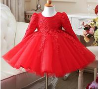 Vestito Cerimonia Feste Natale Bambina Party Girl Christmas Dress CDR063