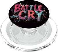 Vestito colorato da grido di battaglia PopSockets PopGrip per MagSafe