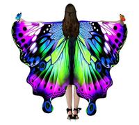 Vestito con di farfalla, elegante di costume, cosplay fantasioso, accessorio creativo per feste in maschera, costume da palcoscenico, decorazione di Halloween per donne, adolescenti,