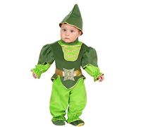 Vestito Costume Maschera di Carnevale Neonato - Peter Pan - Taglia 13/18 Mesi - 63 cm