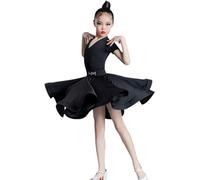 Vestito da Ballo Latino per Ragazze Ballo da Sala Rumba Samba Costume da Ballo Latino per Ragazze Vestiti da Festa per Ragazze Costumi per Esercitarsi nella Danza (150)