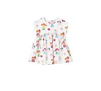Vestito da bambina a maniche corte - Estate - Regalo - Maglia - Abbigliamento da 3 a 18 mesi, bianco 1, 9 Mesi