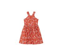 Vestito da bambina estivo - stampato- 100% cotone - abito senza maniche - abbigliamento da bambina - abbigliamento regalo - per bambine dai 2 agli 8 anni, Paprika, 7 anni