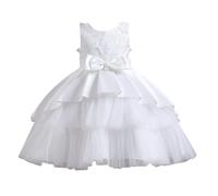 Vestito da bambina per la primavera e il compleanno dei bambini, abito da principessa, tutù, gonna, da ragazza, per il pianoforte, da sera, per il tempo libero, per bambini, per ragazze, colore rosso