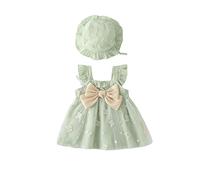 Vestito da Bambina Tutu Elegante, Tinta Unita Cerimonia Abito Festa di Compleanno Look Raffinato per Matrimoni la