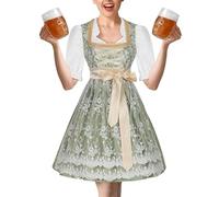 , vestito da costume da, da donna, costume da donna, costume da Dirndl, tedesco, vestire grembiule tirolese per ragazza per teatro, Hallowee
